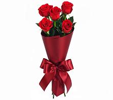 Букет 5 Красных роз Эдлесс Лав в Куеда