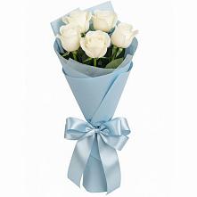 Букет 5 Белых роз Проуд #REPLACE_PRED# Куеда
