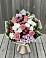 Букет цветов из: Альстромерии, Гвоздики, Розы и Хризантемы в Куеда