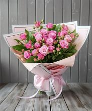 Букет Розовый кустик #REPLACE_PRED# Куеда
