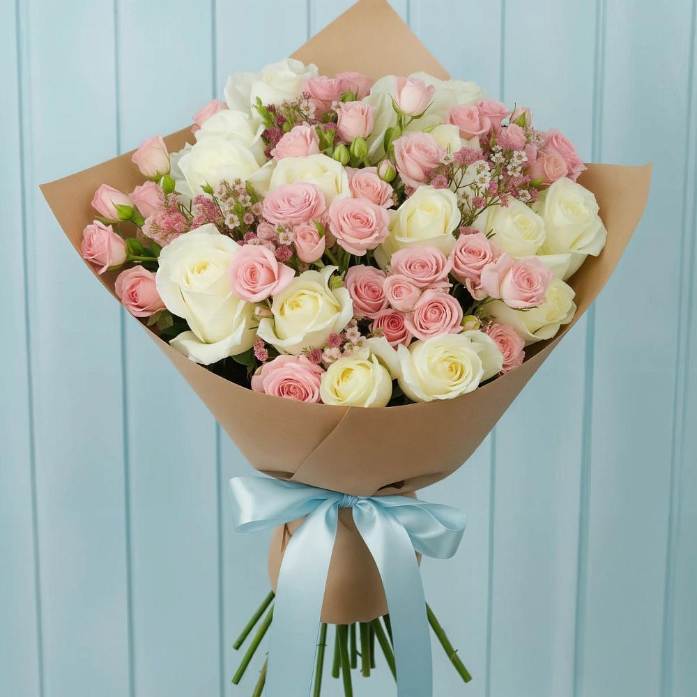 Букет цветов из: Розы в Куеда