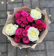 Букет цветов из:  Розы в Куеда