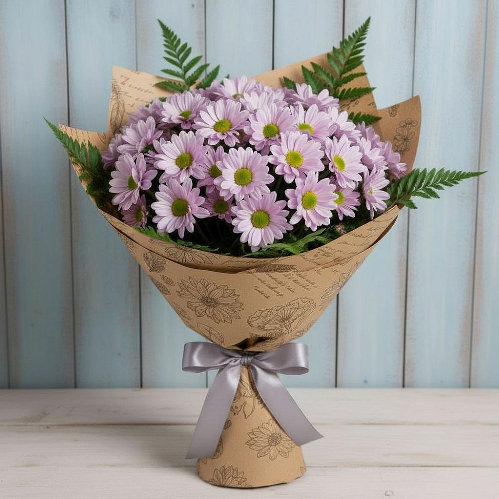 Букет цветов из: Хризантемы в Куеда