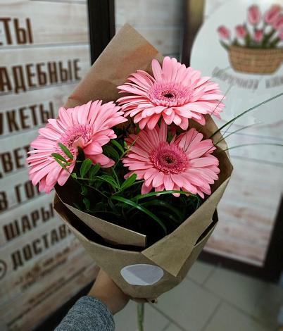Букет цветов из: Герберы в Куеда
