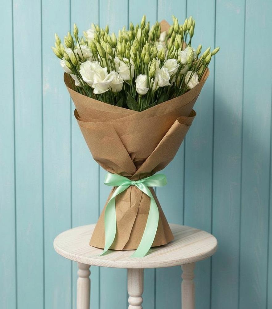 Букет цветов из: Лизиантусы в Куеда