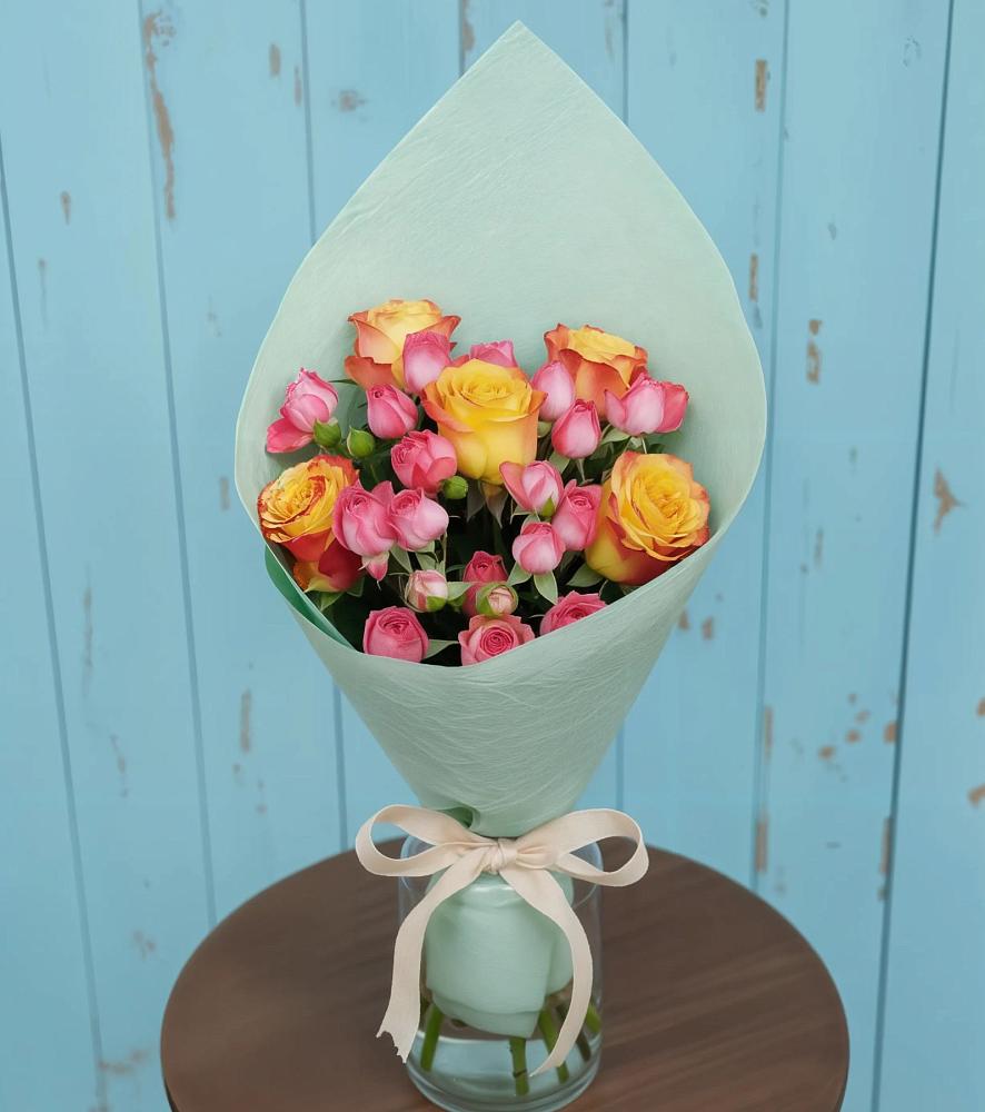 Букет цветов из: Розы в Куеда