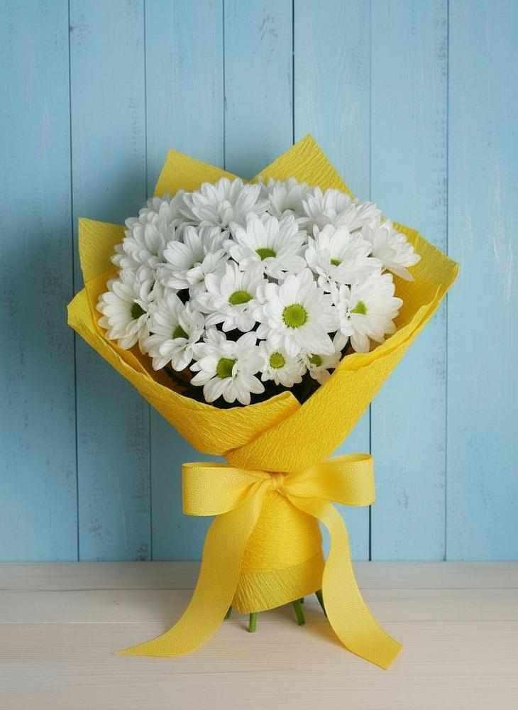 Букет цветов из: Хризантемы в Куеда