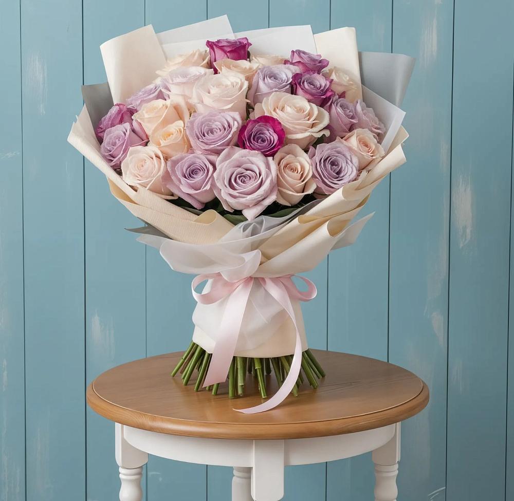 Букет цветов из: Розы в Куеда