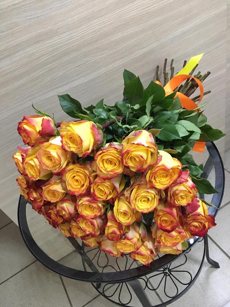 Букет Желтые розы в Куеда