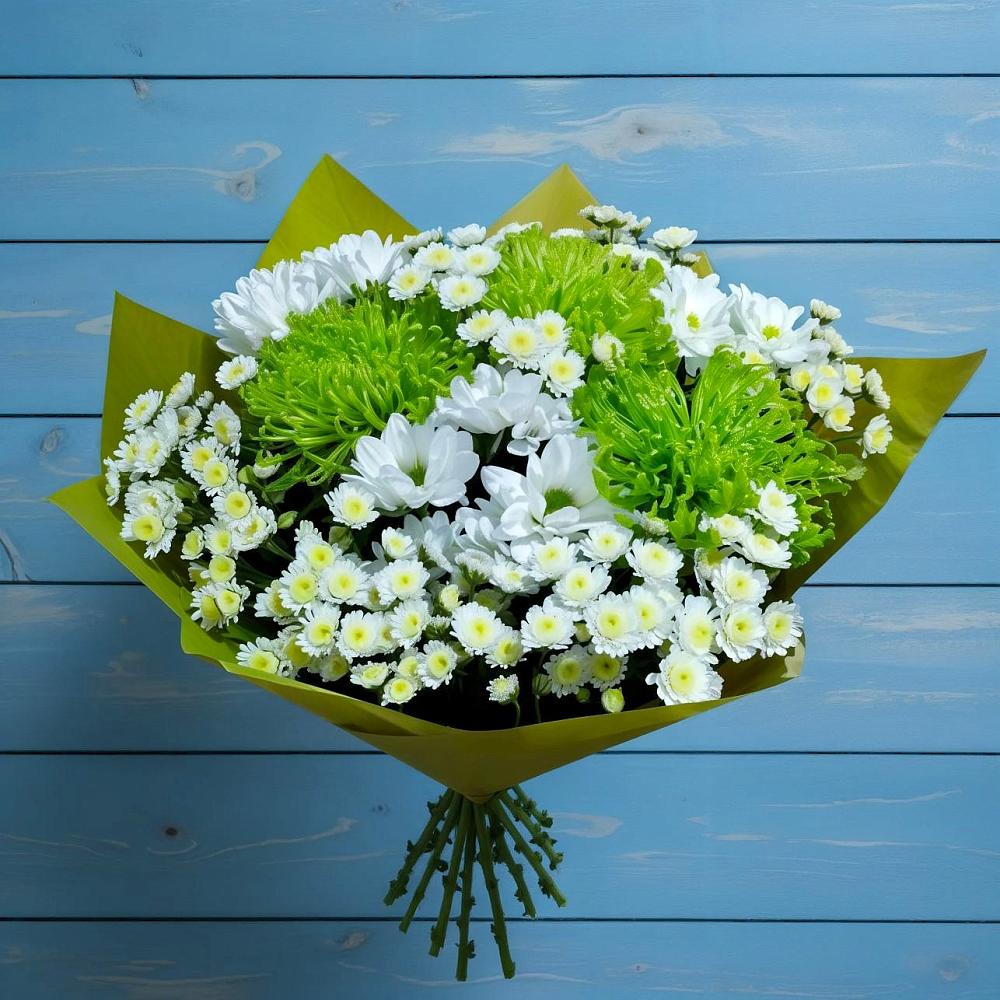 Букет цветов из: Хризантемы в Куеда