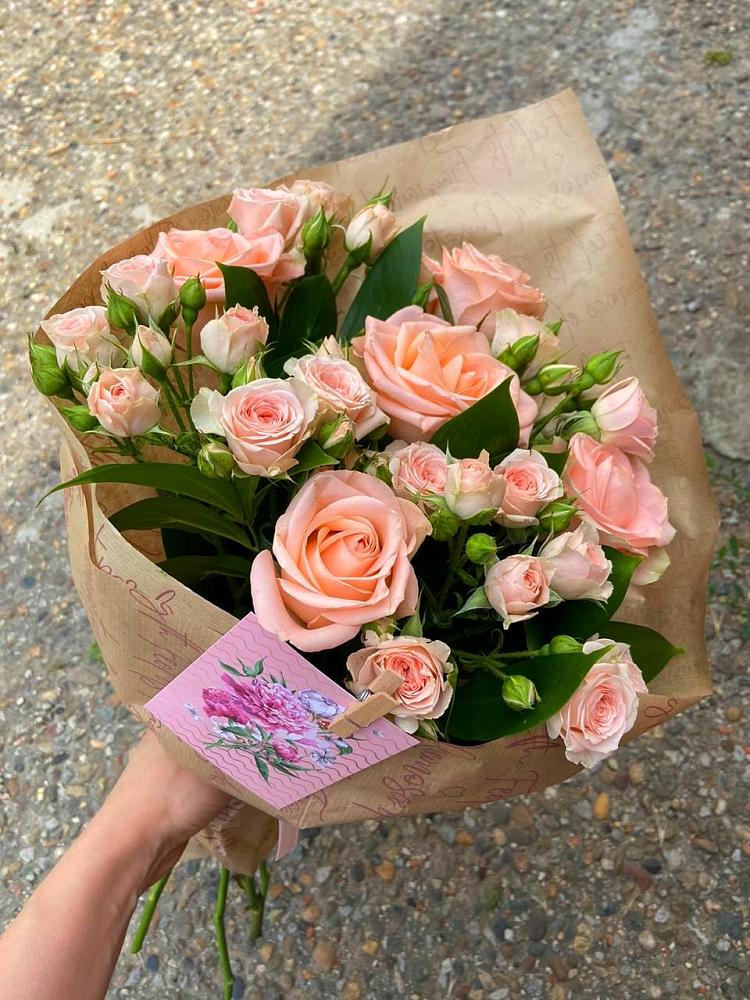 Букет нежное настроение в Куеда Букет цветов из: Розы в Куеда