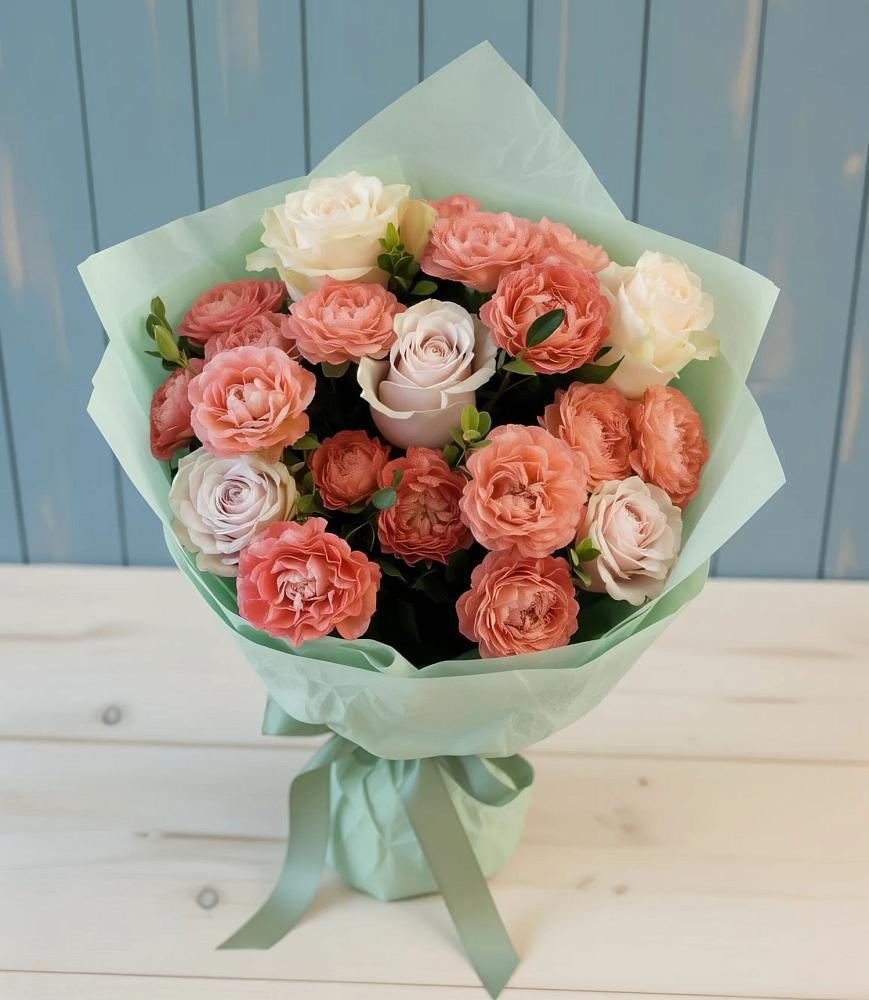 Букет цветов из: Розы в Куеда