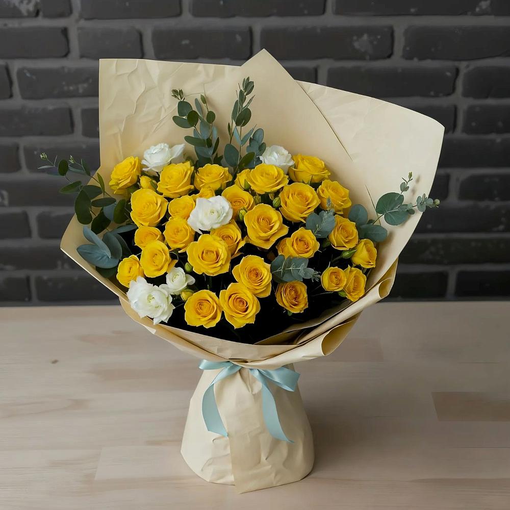 Букет цветов из: Розы в Куеда