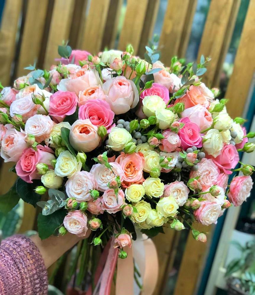 Букет цветов из: Розы в Куеда