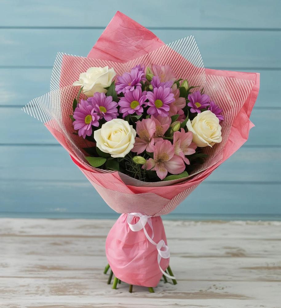 Букет цветов из: Герберы в Куеда