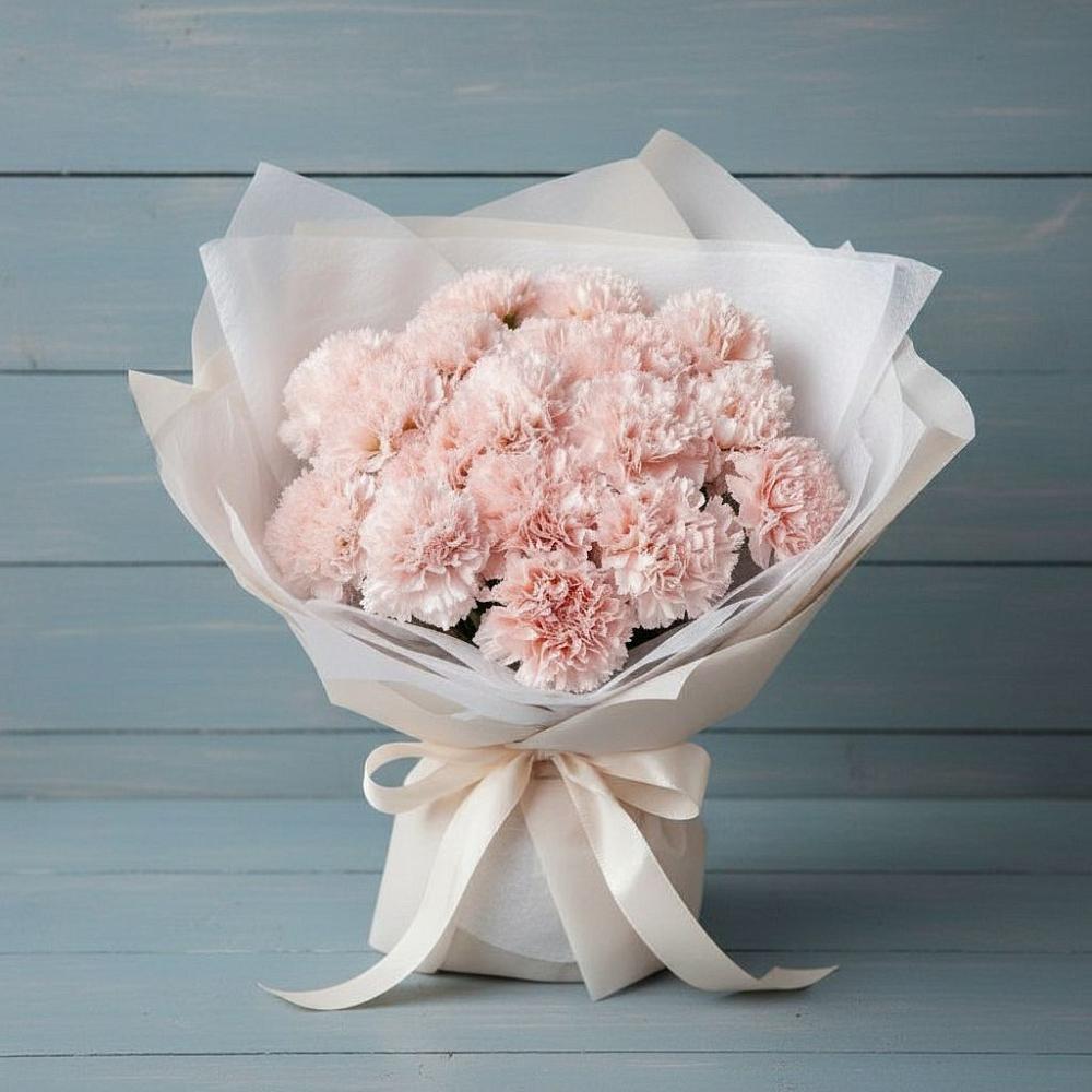 Букет цветов из: Гвоздики в Куеда