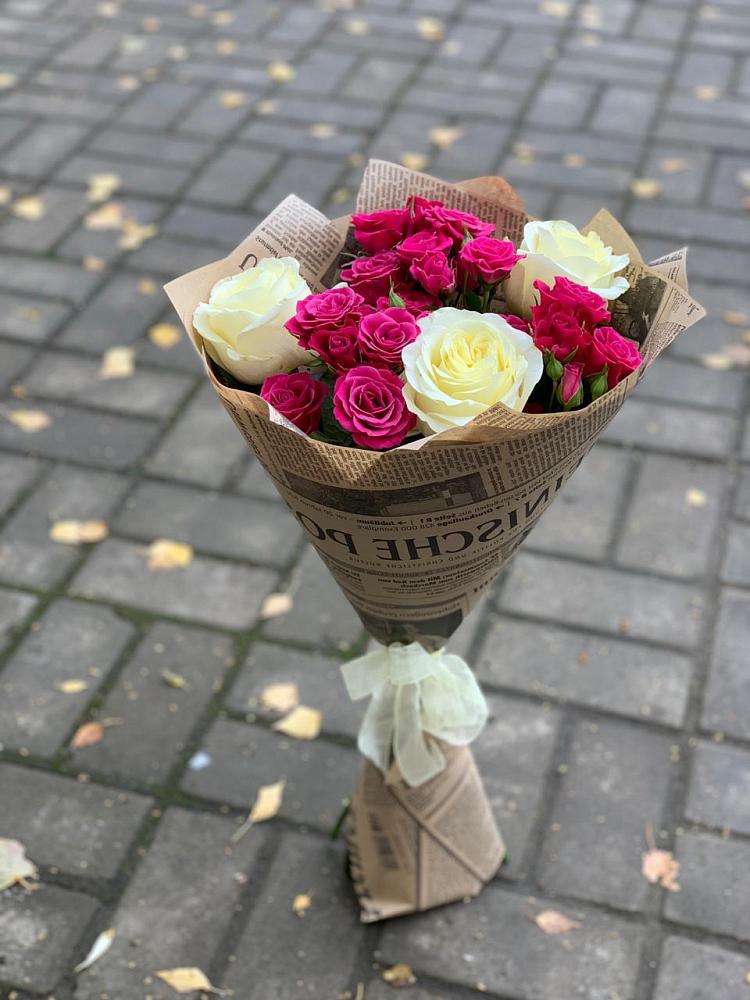 Букет цветов из: Розы в Куеда