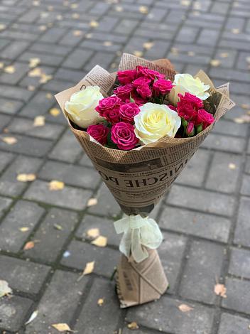 Букет цветов из: Розы в Куеда