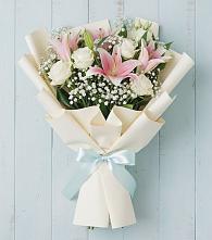 Букет цветов из:  Лилии #REPLACE_PRED# Куеда