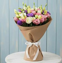 Букет цветов из:  Лизиантусы в Куеда