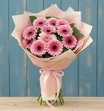 Букет цветов из:  Герберы #REPLACE_PRED# Куеда